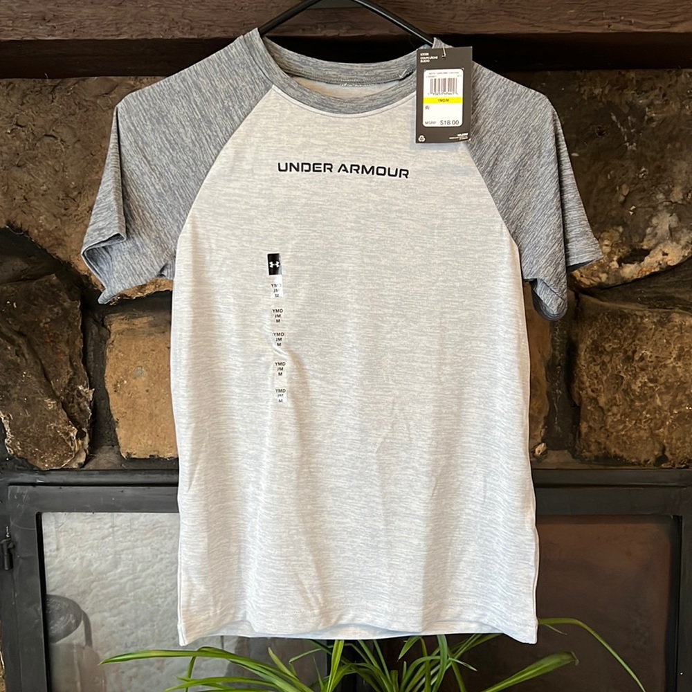 NWT Youth medium under armour tee